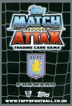 2011-12 Topps Match Attax Premier League #36 Gabriel Agbonlahor Back