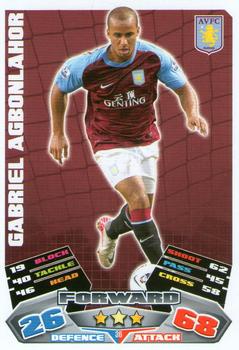 2011-12 Topps Match Attax Premier League #36 Gabriel Agbonlahor Front