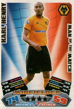 2011-12 Topps Match Attax Premier League #419 Karl Henry Front