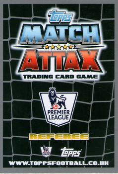 2011-12 Topps Match Attax Premier League #425 Howard Webb Back