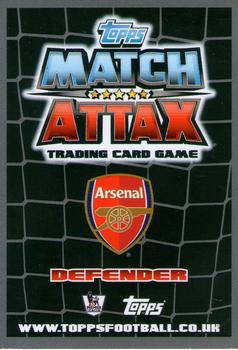 2011-12 Topps Match Attax Premier League #4 Johan Djourou Back