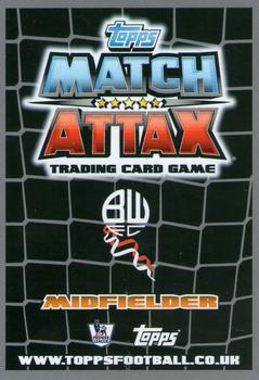 2011-12 Topps Match Attax Premier League #69 Tuncay Sanli Back