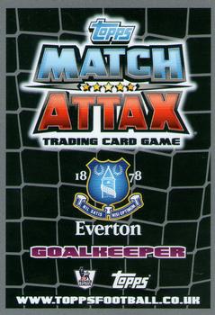 2011-12 Topps Match Attax Premier League #92 Tim Howard Back