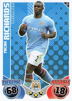 2010-11 Topps Match Attax Premier League #183 Micah Richards Front