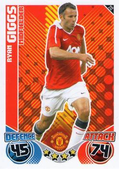 2010-11 Topps Match Attax Premier League #212 Ryan Giggs Front