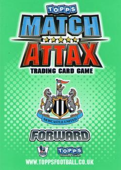 2010-11 Topps Match Attax Premier League #230 Andy Carroll Back