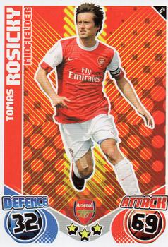 2010-11 Topps Match Attax Premier League #12 Tomas Rosicky Front