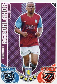 2010-11 Topps Match Attax Premier League #35 Gabriel Agbonlahor Front