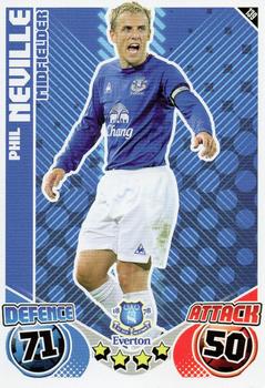2010-11 Topps Match Attax Premier League #139 Phil Neville Front
