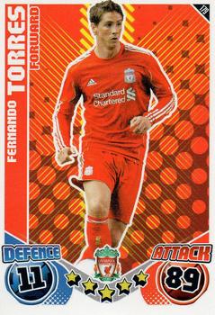 2010-11 Topps Match Attax Premier League #179 Fernando Torres Front