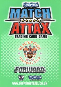 2010-11 Topps Match Attax Premier League #90 Gary Taylor-Fletcher Back