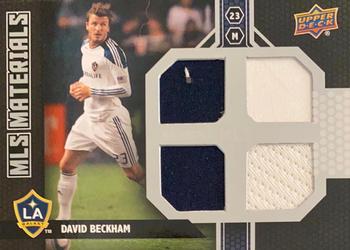 2011 Upper Deck MLS - MLS Materials Quad #M-DB David Beckham Front