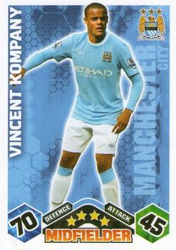 2009-10 Topps Match Attax Premier League #NNO Vincent Kompany Front