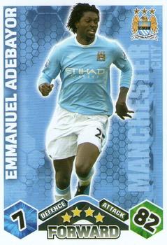 2009-10 Topps Match Attax Premier League #NNO Emmanuel Adebayor Front