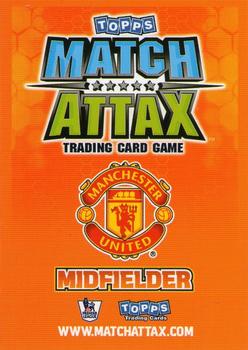 2009-10 Topps Match Attax Premier League #NNO Ryan Giggs Back