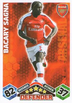 2009-10 Topps Match Attax Premier League #NNO Bacary Sagna Front