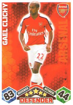Panini 483 Gael Clichy Arsenal FC UEFA CL 2010/11 
