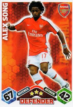 2009-10 Topps Match Attax Premier League #NNO Alexandre Song Front