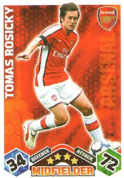 2009-10 Topps Match Attax Premier League #NNO Tomas Rosicky Front