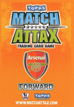 2009-10 Topps Match Attax Premier League #NNO Theo Walcott Back