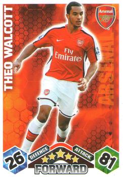 2009-10 Topps Match Attax Premier League #NNO Theo Walcott Front