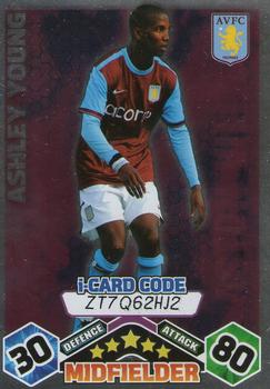2009-10 Topps Match Attax Premier League #NNO Ashley Young Front