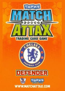 2009-10 Topps Match Attax Premier League #NNO Ashley Cole Back