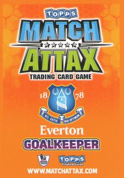 2009-10 Topps Match Attax Premier League #NNO Tim Howard Back