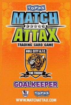 2009-10 Topps Match Attax Premier League #NNO Boaz Myhill Back