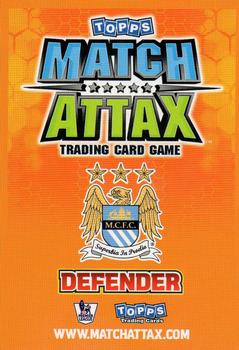 2009-10 Topps Match Attax Premier League #NNO Micah Richards Back