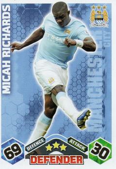 2009-10 Topps Match Attax Premier League #NNO Micah Richards Front