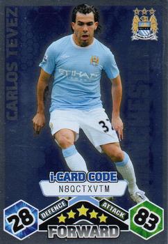 2009-10 Topps Match Attax Premier League #NNO Carlos Tevez Front