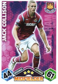 2009-10 Topps Match Attax Premier League #NNO Jack Collison Front
