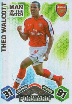 2009-10 Topps Match Attax Premier League #NNO Theo Walcott Front