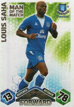 2009-10 Topps Match Attax Premier League #NNO Louis Saha Front
