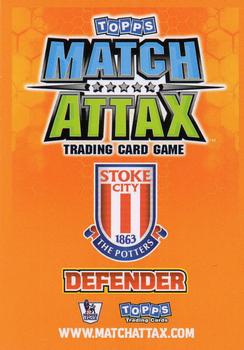 2009-10 Topps Match Attax Premier League #NNO Ryan Shawcross Back