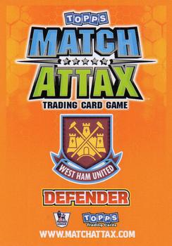 2009-10 Topps Match Attax Premier League #NNO Matthew Upson Back