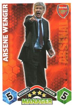 2009-10 Topps Match Attax Premier League #NNO Arsene Wenger Front