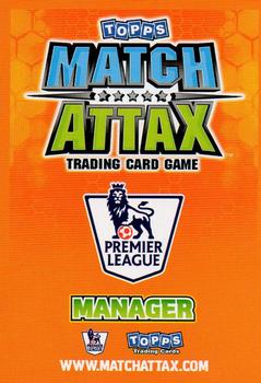 2009-10 Topps Match Attax Premier League #NNO Gary Megson Back