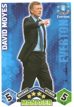 2009-10 Topps Match Attax Premier League #NNO David Moyes Front