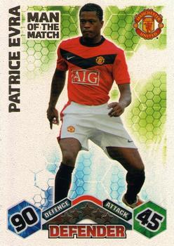 2009-10 Topps Match Attax Premier League #NNO Patrice Evra Front