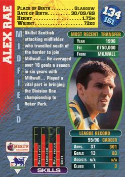 1996-97 Merlin's Premier Gold #134 Alex Rae Back