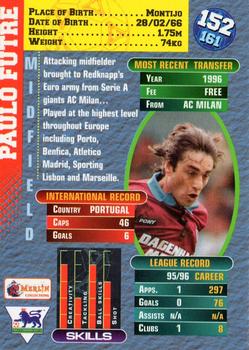 1996-97 Merlin's Premier Gold #152 Paulo Futre Back