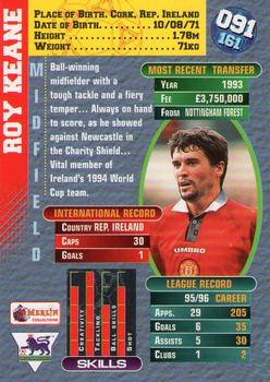 1996-97 Merlin's Premier Gold #91 Roy Keane Back
