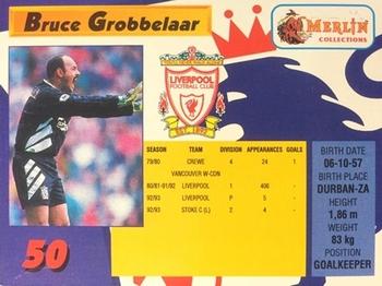1993 Merlin's Premier League #50 Bruce Grobbelaar Back