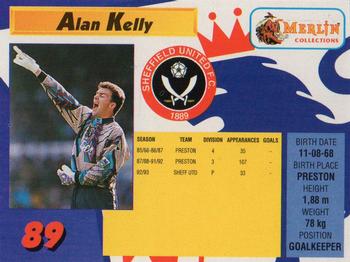 1993 Merlin's Premier League #89 Alan Kelly Back