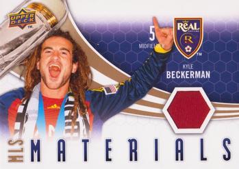 2010 Upper Deck MLS - MLS Materials #M-KB Kyle Beckerman Front