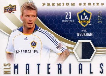 2010 Upper Deck MLS - MLS Materials Premium Series #M-DB David Beckham Front