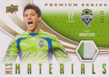 2010 Upper Deck MLS - MLS Materials Premium Series #M-FM Fredy Montero Front