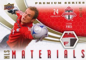 2010 Upper Deck MLS - MLS Materials Premium Series #M-SF Stefan Frei Front